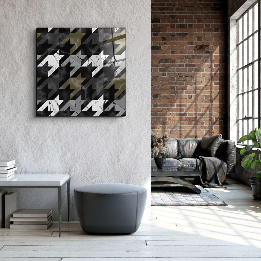 ."Bat Marble V2". Designer's Collection Glass Wall Art - ArtDesigna Glass Printing Wall Art