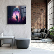 ."Alone in the Secret Forest V2". Glass Wall Art - ArtDesigna Glass Printing Wall Art