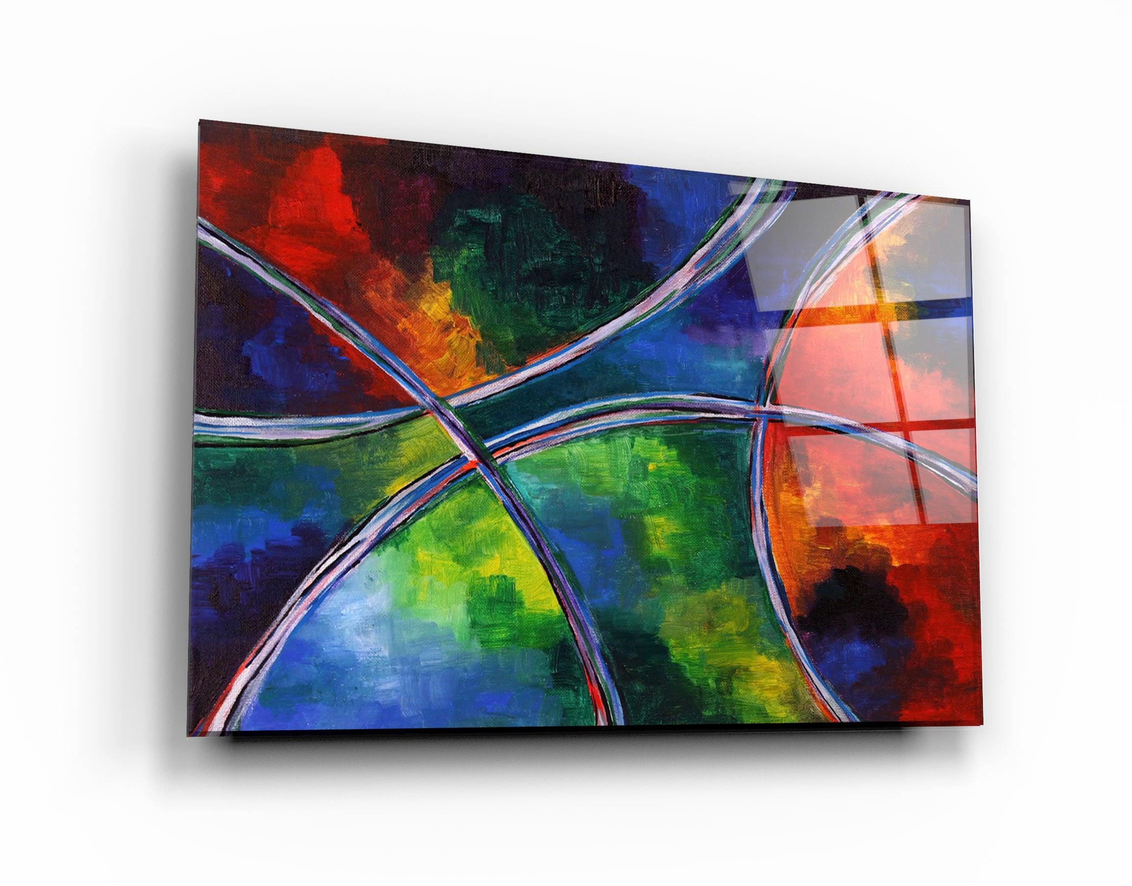 ・"Excellence In Colors"・Glass Wall Art - ArtDesigna Glass Printing Wall Art