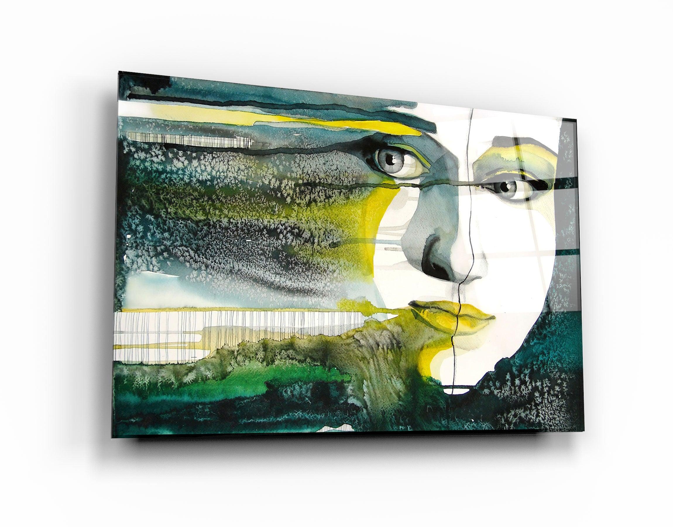 ・"Watching Thoughts"・Glass Wall Art - ArtDesigna Glass Printing Wall Art