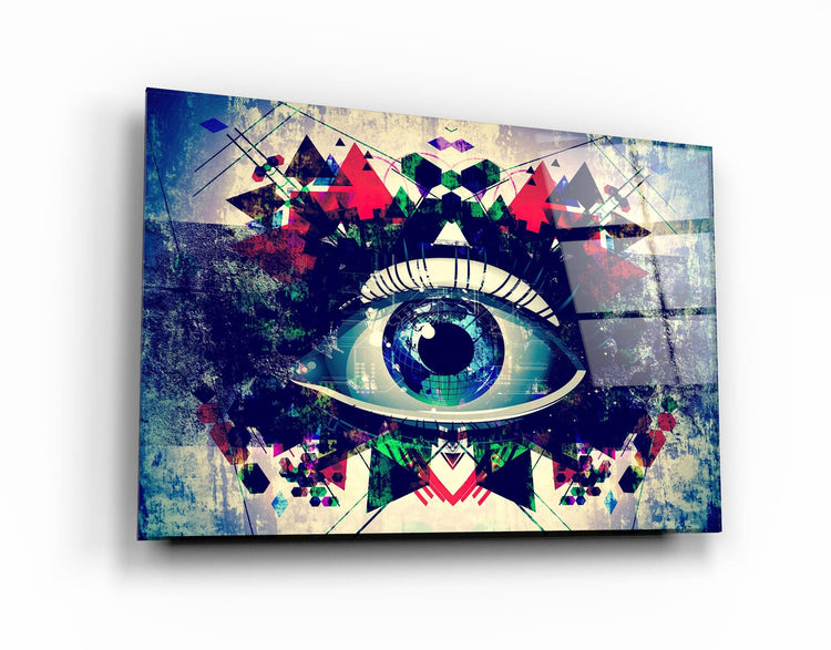 ・"Modern Eye"・Glass Wall Art - ArtDesigna Glass Printing Wall Art