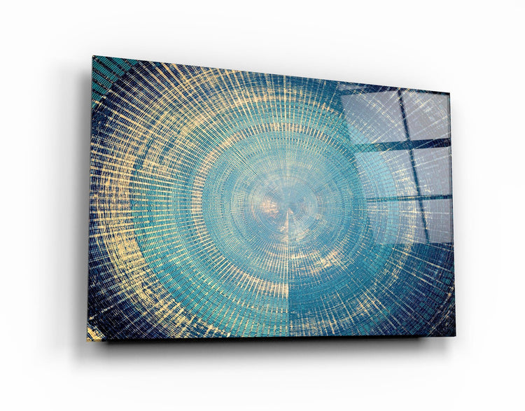 ・"Regime Of Blue"・Glass Wall Art - ArtDesigna Glass Printing Wall Art