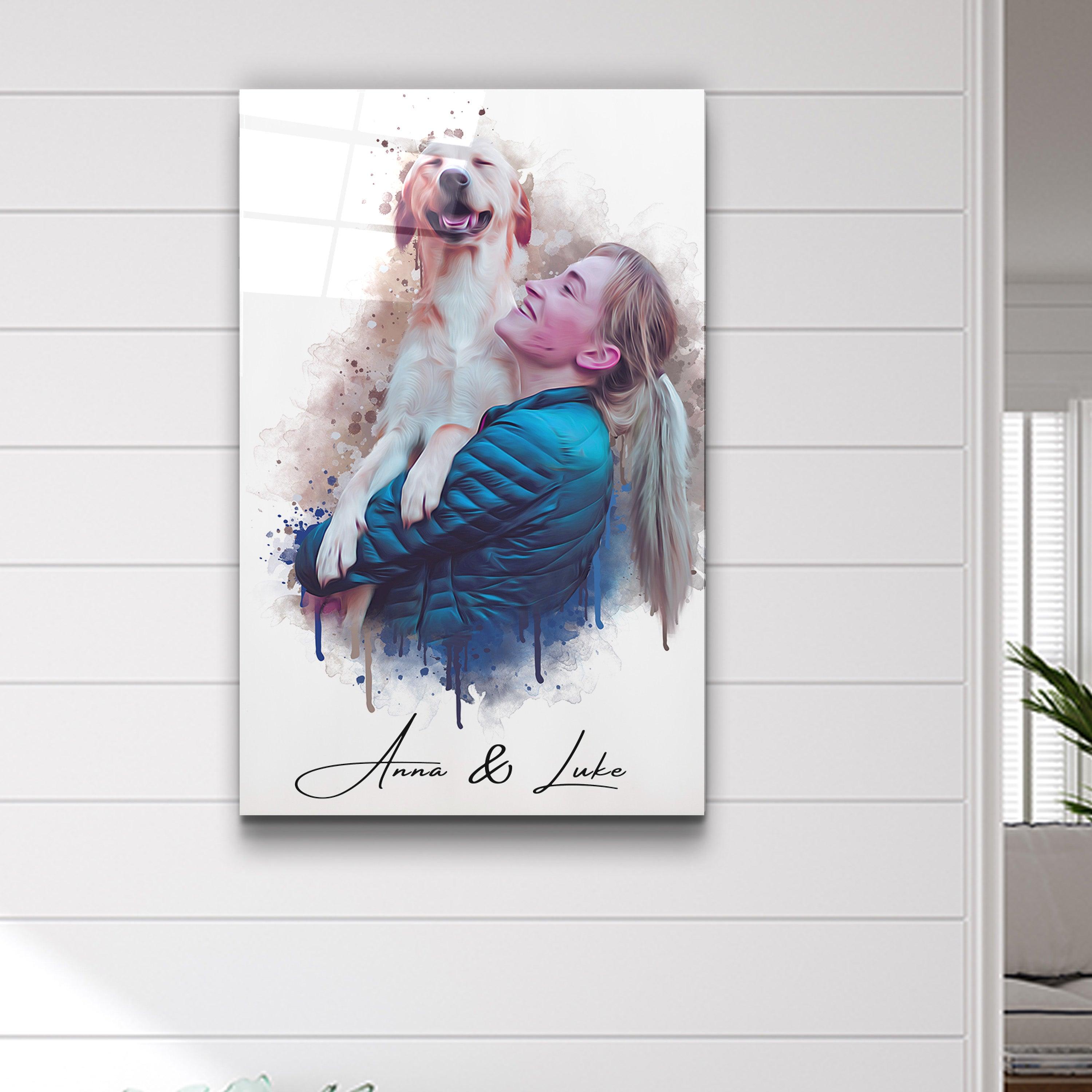 Custom Watercolor on sale Portrait