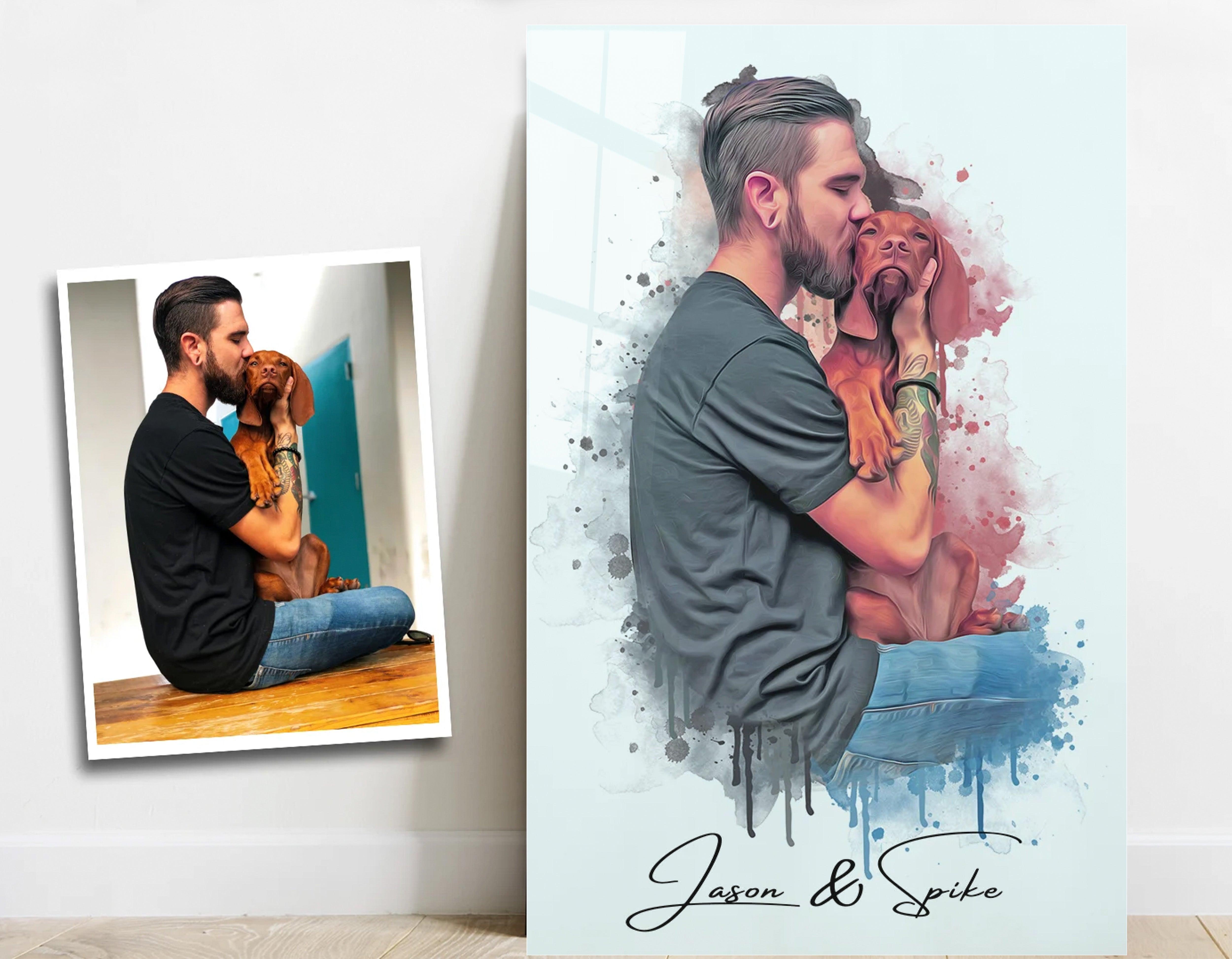 Custom outlet Watercolor Portraits